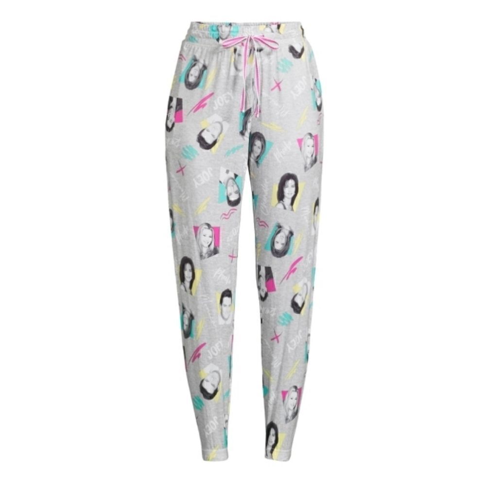Womens Plus Friends Jogger Lounge Sleep Pajama Pants Size 2X